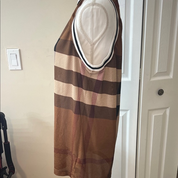 Burberry Brown and Cream Checkered Top - Picture 12 of 13